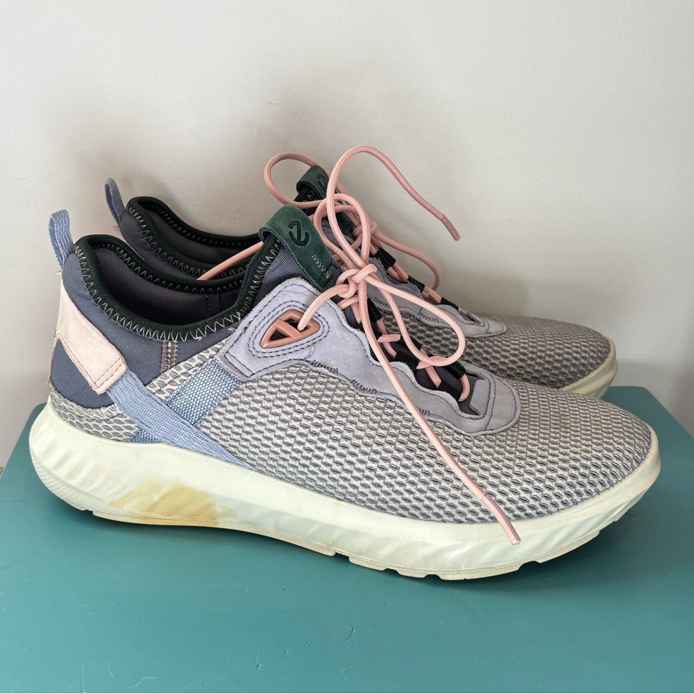 Ecco ATH-1FW  Women’s Size 7-7.5 EU 38 Running Shoes Knit Athleisure Sneakers